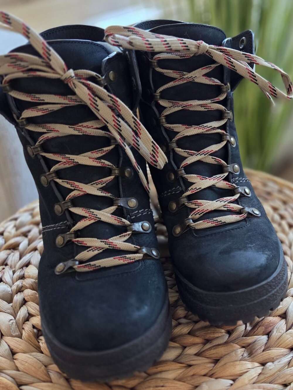 See by Chloé Lace-Up Combat Boots | Size 8.5 | Like New